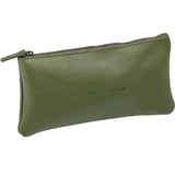 Trousse en Cuir Plate Flying Spirit | Kaki