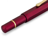 Zestaw Pióro wieczne Kaweco AL Sport Piston + Atrament | Bordeaux