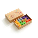 Kredki świecowe w kształcie klocków | Plac zabaw