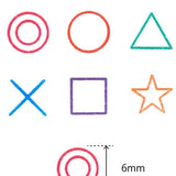 Zestaw pieczątek Pochitto Pick | Kształty