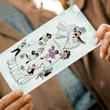 Kartka okolicznościowa | Przyjęcie ślubne