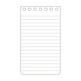 Notatnik reporterski Apica RAINGUARD+ | A7