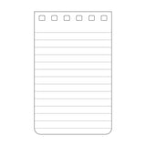 Notatnik reporterski Apica RAINGUARD+ | B8