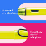 Pióro wieczne Lamy Safari | Neon Yellow | Edycja limitowana