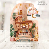 Santoro Swing Cards Occasion Card | Birth – 3D pop-up