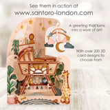 Santoro Swing Cards Occasion Card | Birth – 3D pop-up