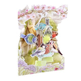 Santoro Swing Cards Occasion Card | Birds – 3D pop-up