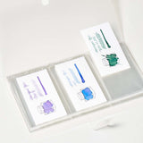 Transparent binder for swatch cards Wearingeul | Light