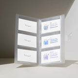 Transparent binder for swatch cards Wearingeul | Light