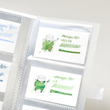 Transparent binder for swatch cards Wearingeul | Light