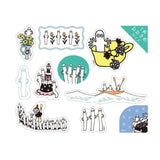 Zestaw naklejek Muminki | Hatifnaty 2