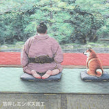 Carte de vœux Sumo et Shiba | Zen