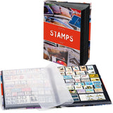 Klaser na znaczki Leuchtturm Stamp Album A4 | Czerwony