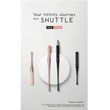 Obsadka aluminiowa Shuttle Colorverse Ink | Krótka | Różowe złoto