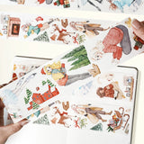 Taśma Washi Pre-Cut | Zimowe aktywności