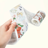 Taśma Washi Pre-Cut | Zimowe aktywności