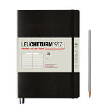 Notatnik Leuchtturm1917 Softcover A5 w linie | Czarny