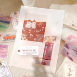 Zestaw naklejek Spotkanie na wyspie | Czerwony