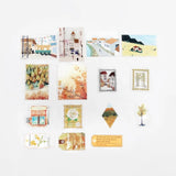 Zestaw naklejek Spotkanie na wyspie | Żółty