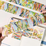 Taśma Washi | Wiosenne obrazy