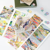 Taśma Washi | Wiosenne obrazy