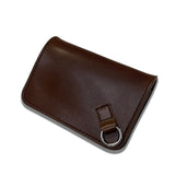 Leather Compact Wallet | Black