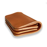 Leather Compact Wallet | Black