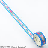 Decorative tape | Moomins - Blue