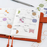 Zestaw naklejek Hobonichi | TSUKI no IRO: Zakładki