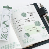 Zestaw naklejek Hobonichi | TSUKI no IRO: Zakładki