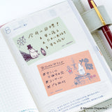 Hobonichi Roll Index Stickers | Moomin: Moomin Family's Island Life