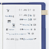 Pieczątka Hobonichi | Collect & Collage: Codzienne wspomnienia