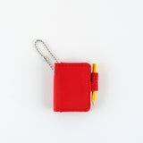 Keychain Mini Hobonichi Notebook | Red