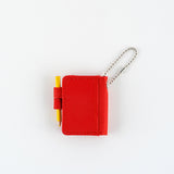 Keychain Mini Hobonichi Notebook | Red