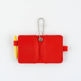 Keychain Mini Hobonichi Notebook | Red