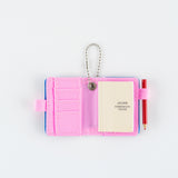 Brelok Mini Notatnik Hobonichi | Blue x Pink