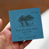 Pad do akwareli SM-LT Watercolor sketch album 9x9 cm