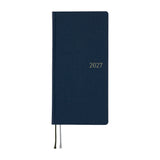Kalendarz Tygodniowy 2027 Hobonichi Techo Weeks | Colors: Midnight Blue | Edycja japońska