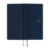 Kalendarz Tygodniowy 2027 Hobonichi Techo Weeks | Colors: Midnight Blue | Edycja japońska