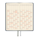 Kalendarz Tygodniowy 2027 Hobonichi Techo Weeks | Colors: Midnight Blue | Edycja japońska