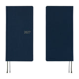 Kalendarz Tygodniowy 2027 Hobonichi Techo Weeks | Colors: Midnight Blue | Edycja japońska