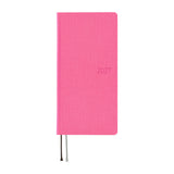 Kalendarz Tygodniowy 2027 Hobonichi Techo Weeks | Colors: Pink Sapphire | Edycja angielska