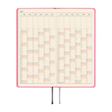 Kalendarz Tygodniowy 2027 Hobonichi Techo Weeks | Colors: Pink Sapphire | Edycja angielska