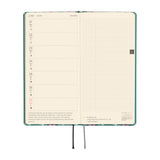 Kalendarz Tygodniowy 2027 Hobonichi Techo Weeks | Yumi Kitagishi: White Cat Wallpaper | Edycja angielska