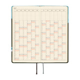 2027 Weekly Calendar Hobonichi Techo Weeks | Hiroko Kubota: Meteor Shower in the Light Blue Forest | English Edition