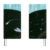 2027 Weekly Calendar Hobonichi Techo Weeks | Hiroko Kubota: Meteor Shower in the Light Blue Forest | English Edition