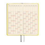 Kalendarz Tygodniowy 2027 Hobonichi Techo Weeks | Colors: Canaria Yellow | Edycja angielska
