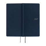 Kalendarz Tygodniowy 2027 Hobonichi Techo Weeks | Colors: Midnight Blue | Edycja angielska