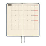 Kalendarz Tygodniowy 2027 Hobonichi Techo Weeks | Colors: Midnight Blue | Edycja angielska