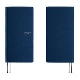 Kalendarz Tygodniowy 2027 Hobonichi Techo Weeks | Colors: Midnight Blue | Edycja angielska